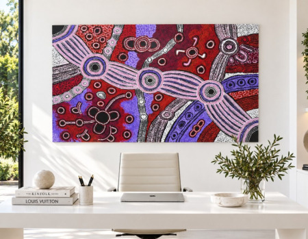Clarise and Sophia Tunkin 142 x 82cm