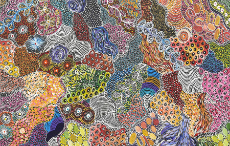 Janet Golder Kngwarreye 150 x 94cm