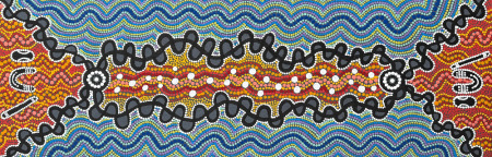Vivienne Nakamarra Kelly 121 x 40cm