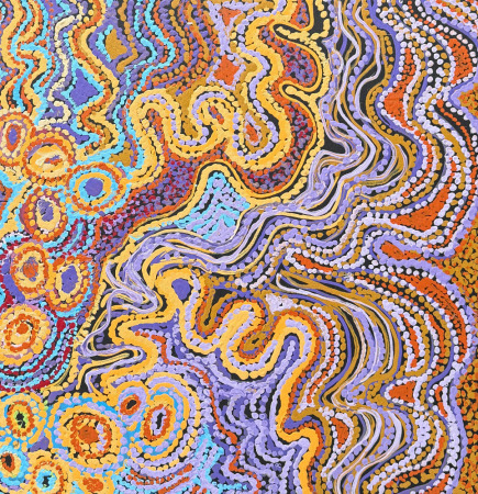 Rhoda Tjitaya 61 x 59cm