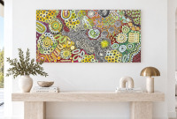Janet Golder Kngwarreye 119 x 59cm