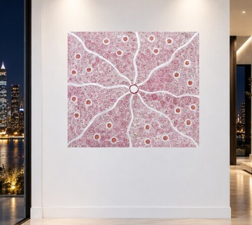 Nancy Martin Napangarti 152 x 134cm