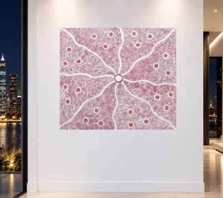 Nancy Martin Napangarti 152 x 134cm