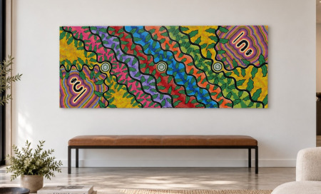 Vivienne Nakamarra Kelly 170 x 81cm