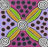 Debra Nangala McDonald 60 x 60cm
