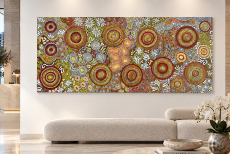 Julieanne Turner Nungarrayi 200 x 84cm