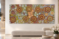 Julieanne Turner Nungarrayi 200 x 84cm