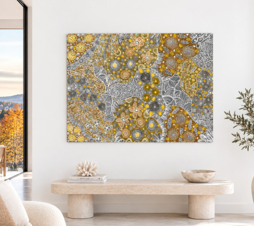 Rochelle Bird Mbitjana 129 x 96cm
