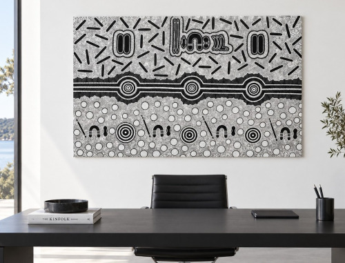 Vivienne Nakamarra Kelly 134 x 88cm