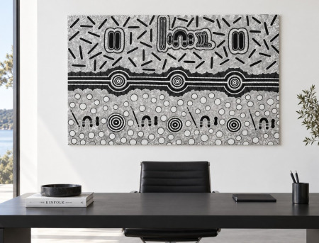 Vivienne Nakamarra Kelly 134 x 88cm
