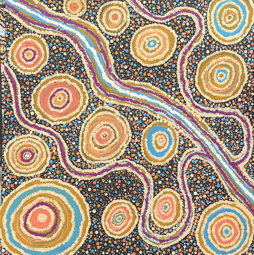 Pollyanne Smith Tjungkaya 61 x 60cm
