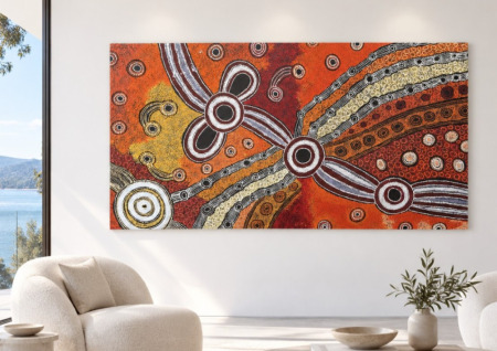 Teresa & Clarise Tunkin 195 x 105cm