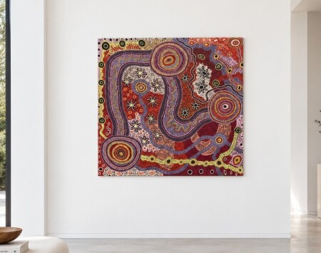 Audrey Brumby 120 x 114cm