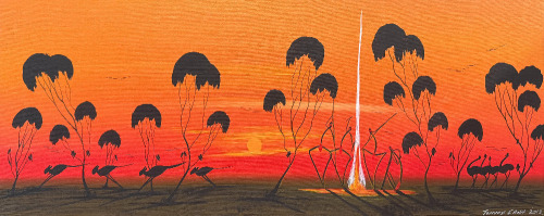 Tommy Crow 43 x 111cm