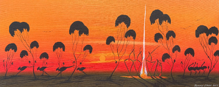 Tommy Crow 43 x 111cm
