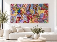 Janet Golder Kngwarreye 200 x 100cm