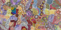 Janet Golder Kngwarreye 200 x 100cm - 2