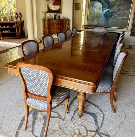 Dining Table & 12 Chairs