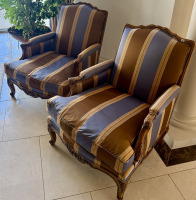 Pair Louis style Armchairs - 3