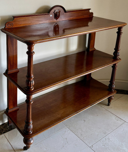 Victorian Mahogany Dumb Waiter