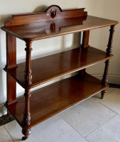 Victorian Mahogany Dumb Waiter