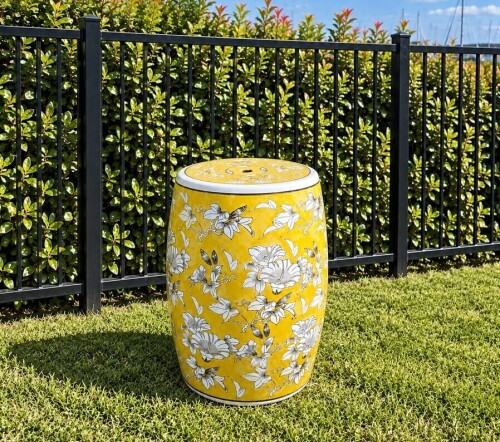 Barrel Garden Stool