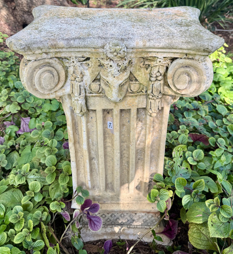 Stone Column Pedestal
