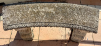 Cast Stone Garden Bench - 2
