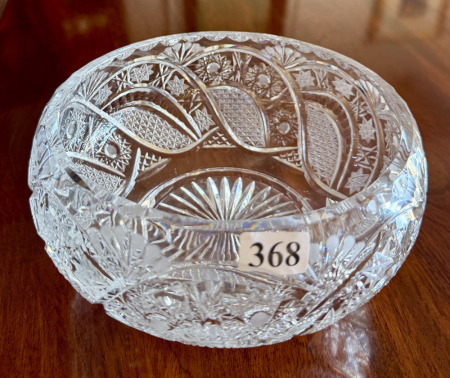 Bohemian Crystal Bowl